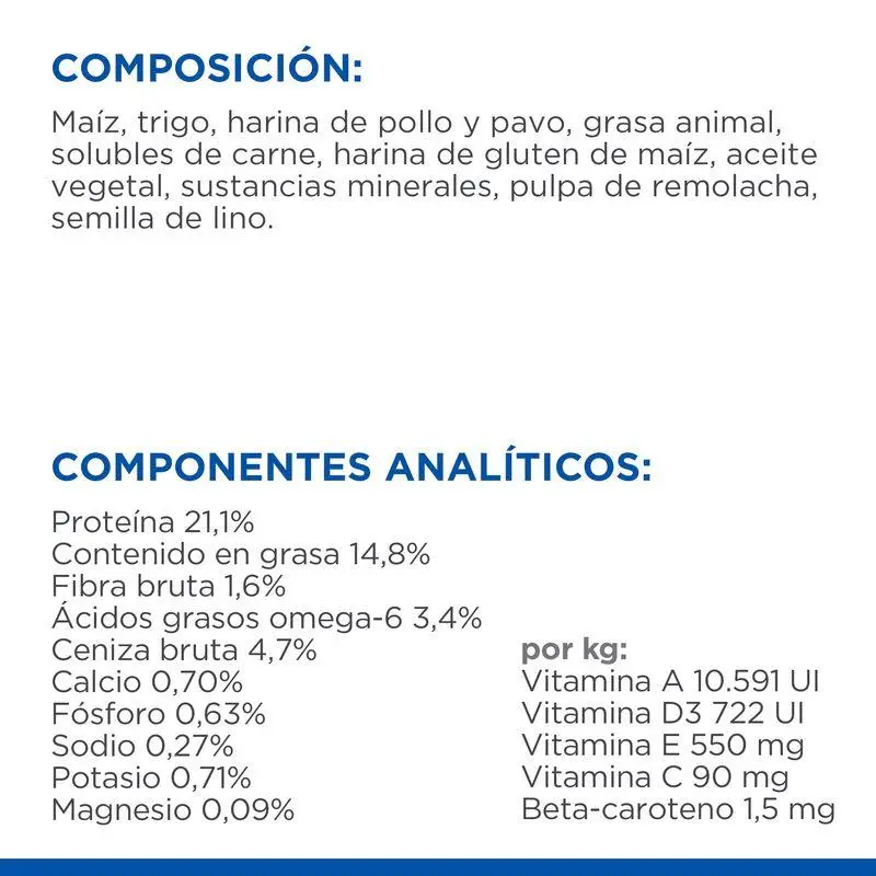 Hill'S Science Plan Adult 1-6 Años Razas Medianas Pollo 2,5 kg Alimento para Perros - Image 2