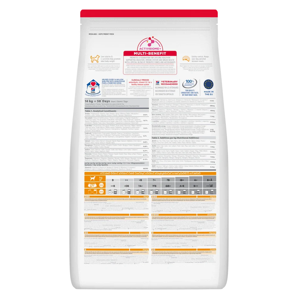 Hill'S Science Plan Adult Light Medium Pollo 14 kg Alimento para Perros - Image 2