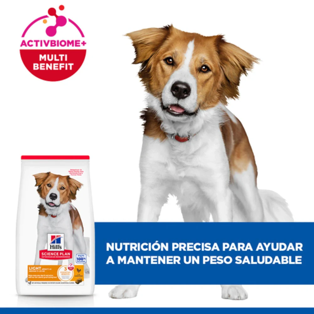 Hill'S Science Plan Adult Light Medium Pollo 14 kg Alimento para Perros - Image 5
