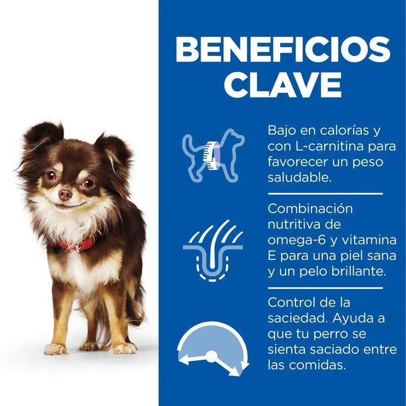 Hill's Science Plan Adult Light Small y Mini Pollo 1,5 kg Alimento para Perros - Image 2