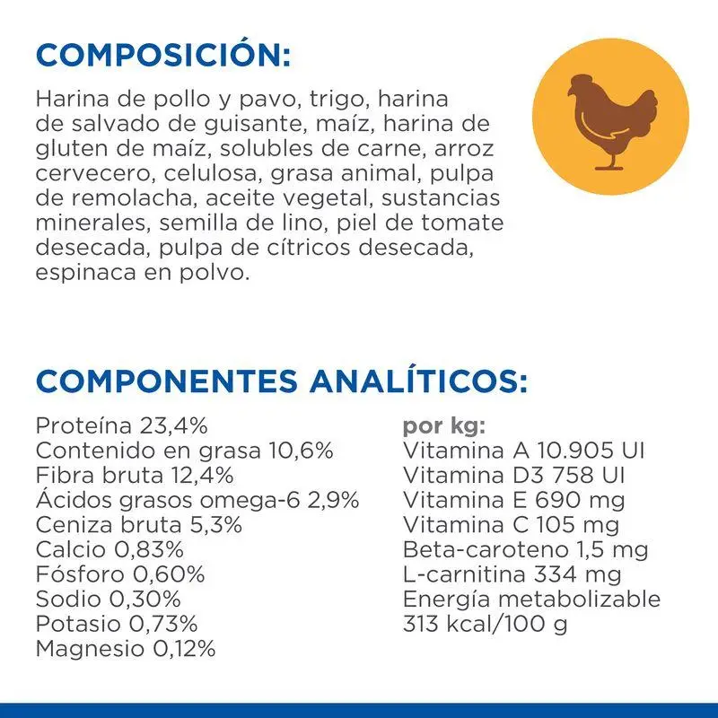 Hill's Science Plan Adult Light Small y Mini Pollo 1,5 kg Alimento para Perros - Image 4