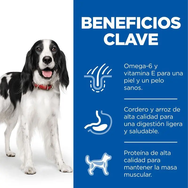 Hill's Science Plan Adult Medium Cordero y Arroz 18 kg Alimento para Perros - Image 2