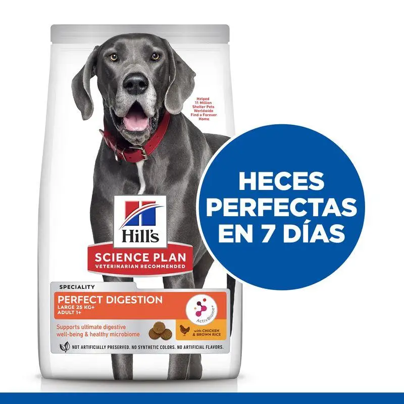 Hill'S Science Plan Adult Perfect Digestion Large Breed Pollo 14 kg Alimento para Perros - Image 4