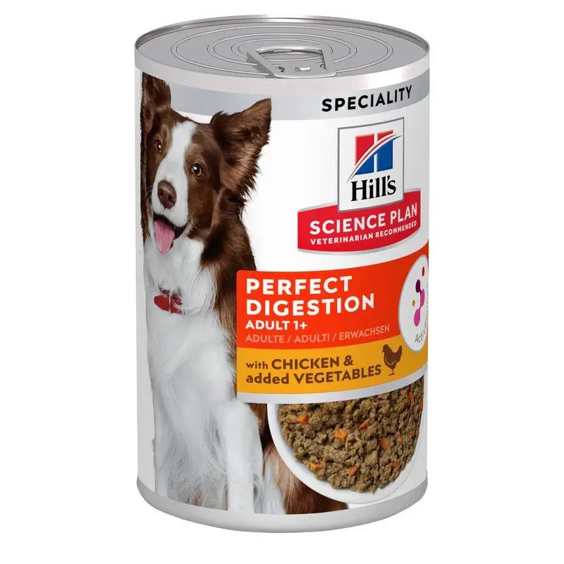 Hill'S Science Plan Adult Perfect Digestion Pollo 363 g Lata Alimento para Perros
