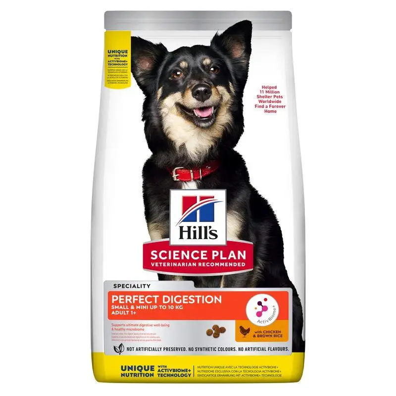 Hill'S Science Plan Adult Perfect Digestion Small y Mini Pollo 1,5 kg Alimento para Perros