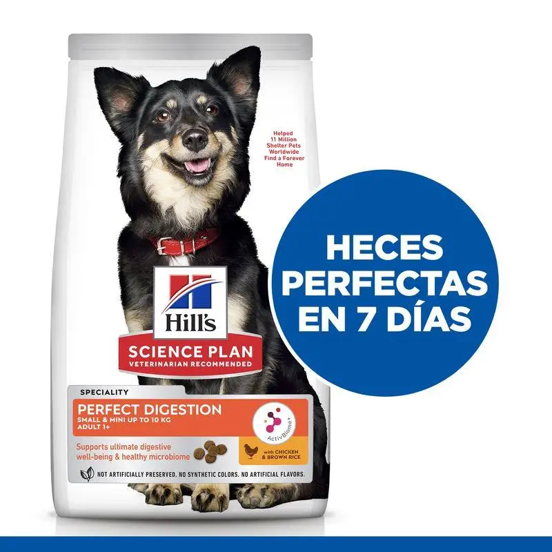 Hill'S Science Plan Adult Perfect Digestion Small y Mini Pollo 6 kg Alimento para Perros - Image 4