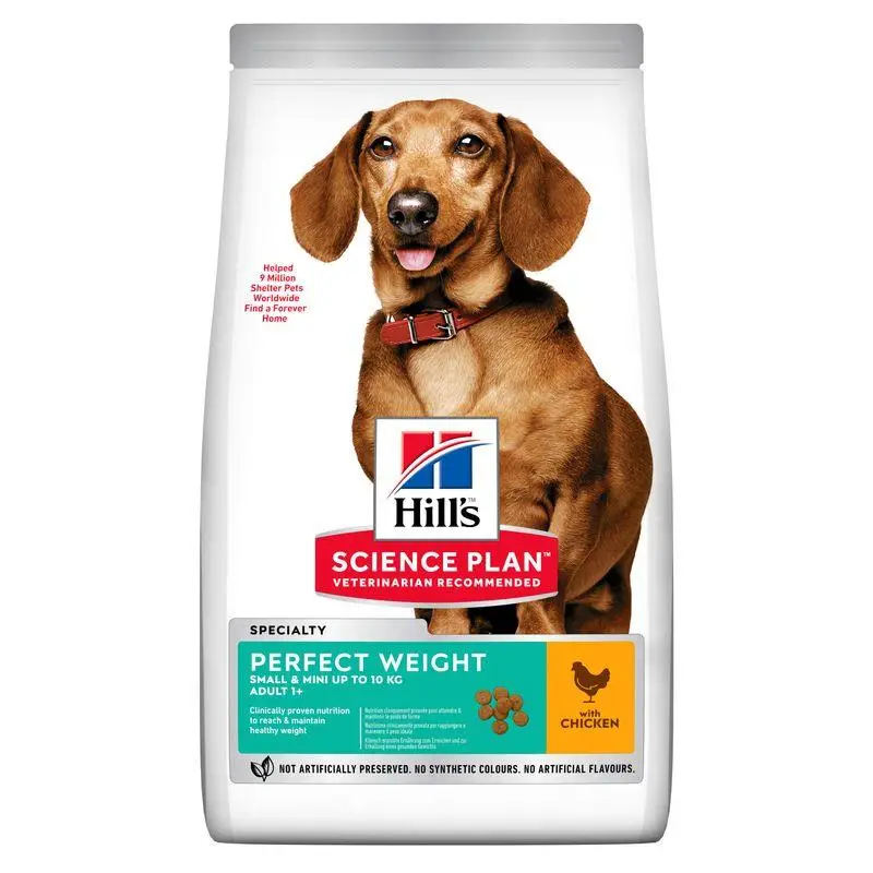 Hill'S Science Plan Adult Perfect Weight Small y Mini Pollo 6 kg Alimento para Perros