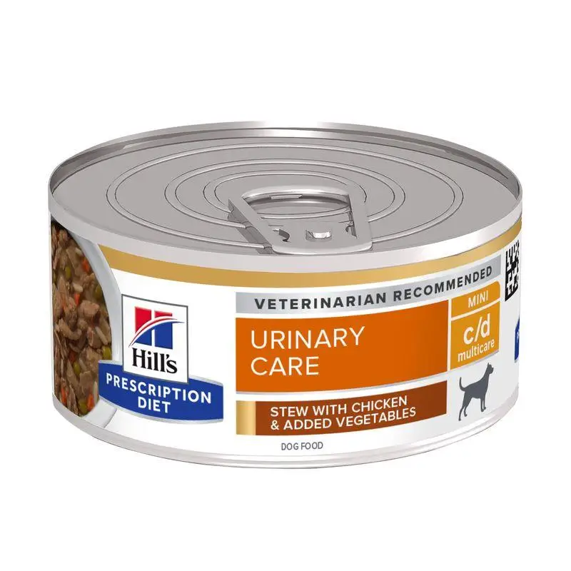 Hill'S C/D Multicare Estofado con Pollo y Verduras 156 g Alimento para Perros