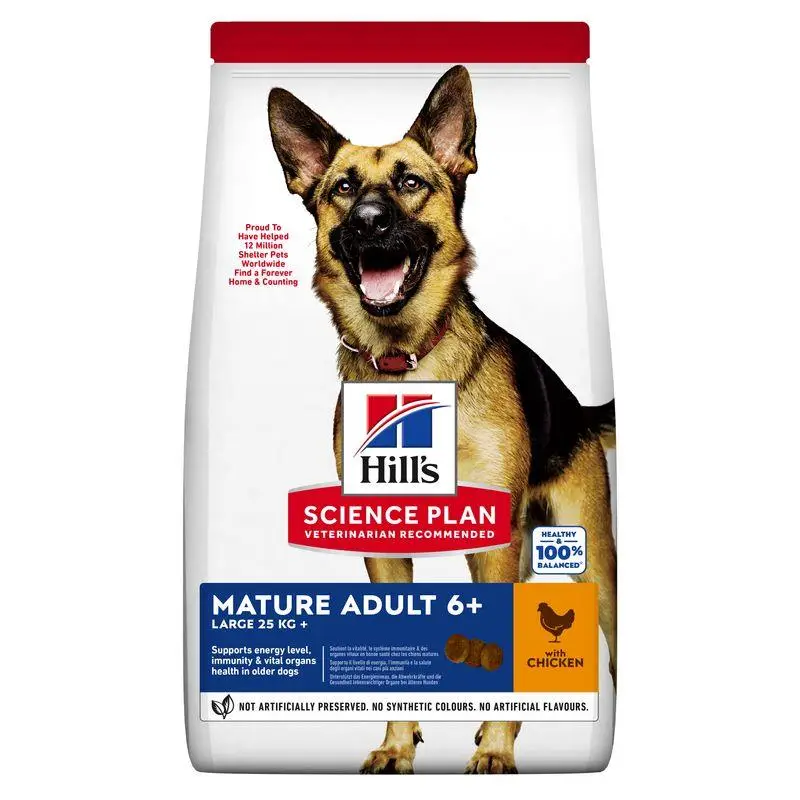 Hill'S Science Plan Mature Adult 5+ Large Breed Pollo 14 kg Alimento para Perros