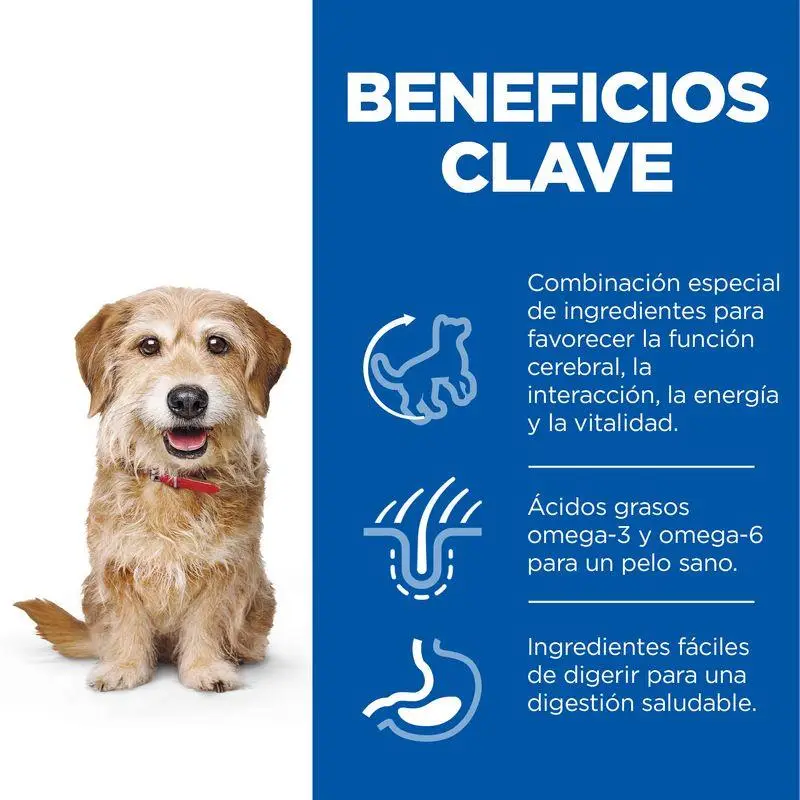 Hill'S Science Plan Mature Adult 7+ Senior Vitality Small y Mini Pollo 1,5 kg Alimento para Perros - Image 3