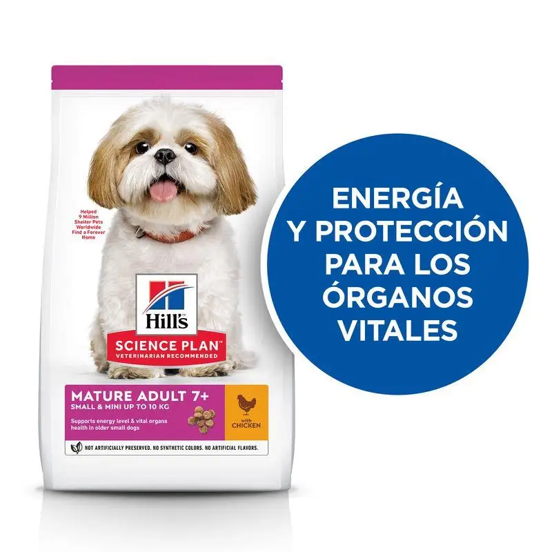 Hill'S Science Plan Mature Adult 7+ Small y Mini Pollo 3 kg Alimento para Perros - Image 2