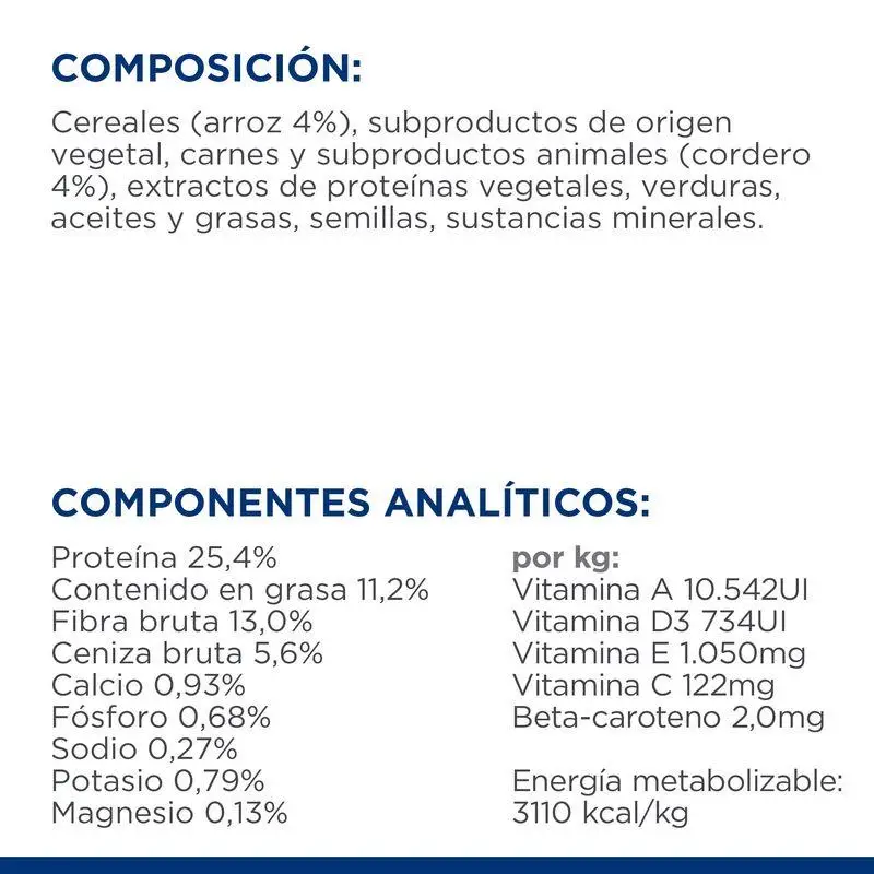 Hill'S Metabolic con Cordero y Arroz 12 kg Alimento para Perros - Image 3