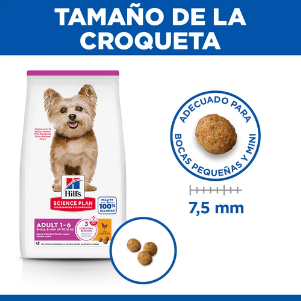 Hill'S Science Plan Adult Small & Mini Pollo 3 kg Alimento para Perros - Image 4