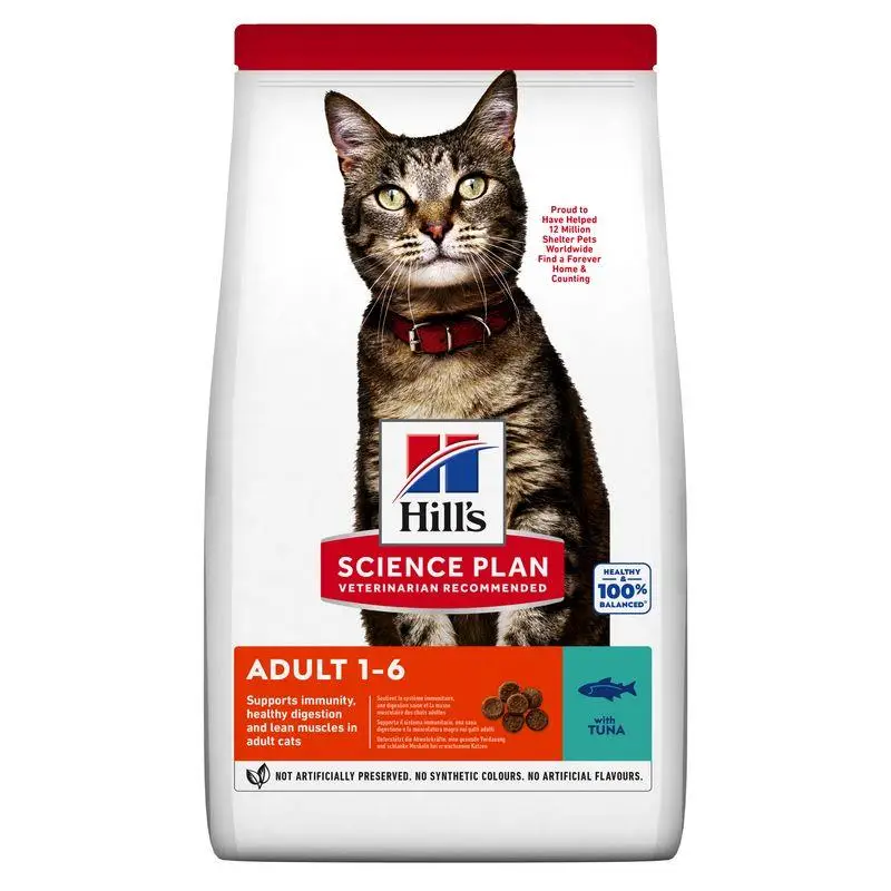 Hill'S Science Plan Adult Atún 10 kg Alimento para Gatos