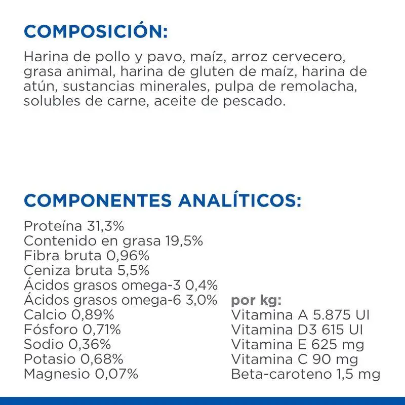 Hill'S Science Plan Adult Atún 10 kg Alimento para Gatos - Image 2
