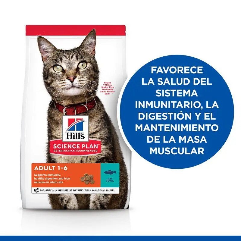 Hill'S Science Plan Adult Atún 10 kg Alimento para Gatos - Image 4