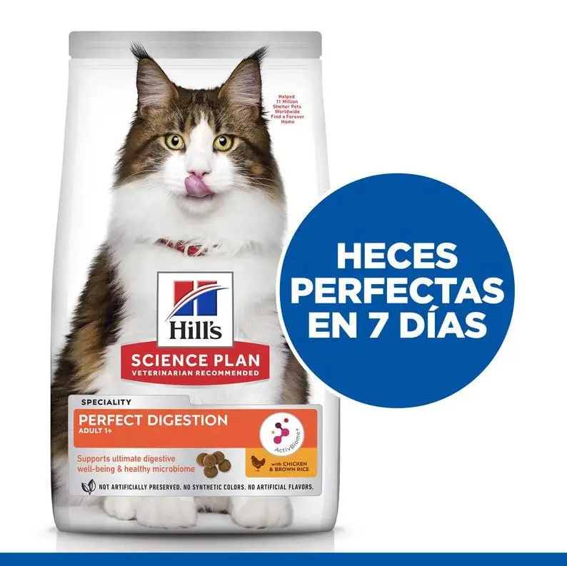 Hill'S Science Plan Adult Perfect Digestion 7 kg Alimento para Gatos - Image 4