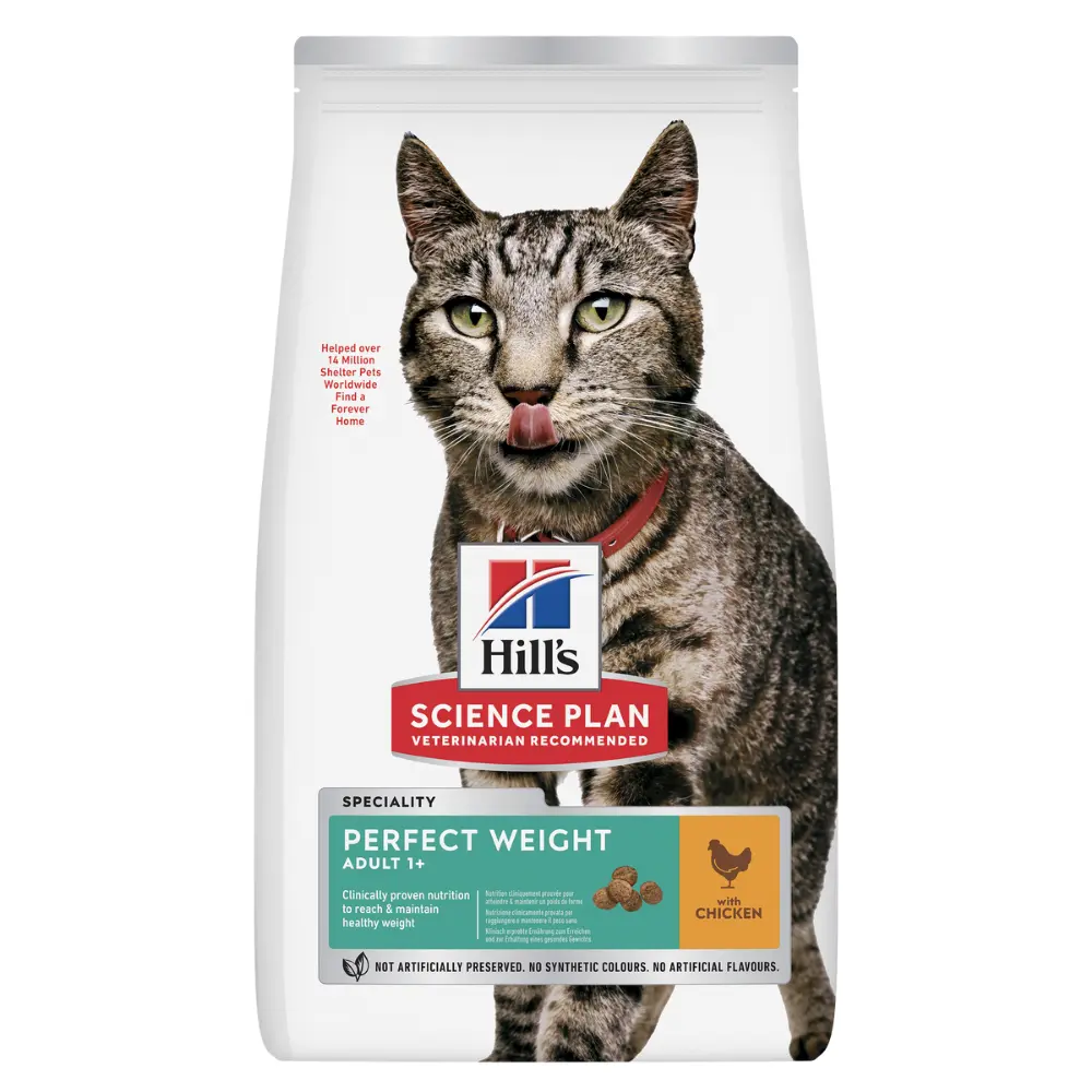 Hill'S Science Plan Adult Perfect Weight Pollo 1,5K Alimento para Gatos