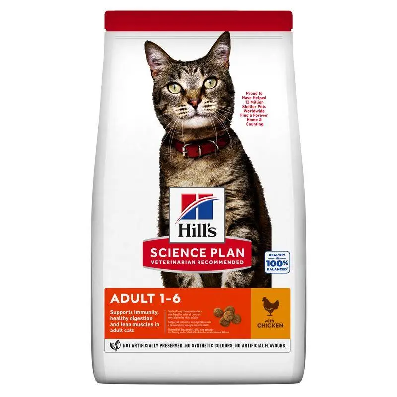Hill'S Science Plan Adult Pollo 7 kg Alimento para Gatos