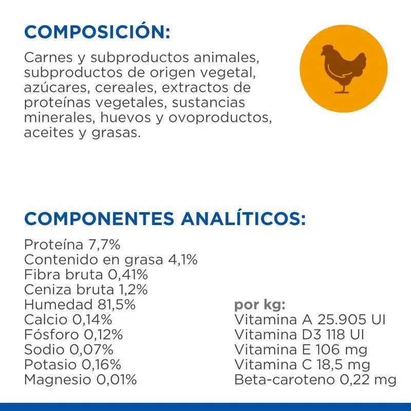 Hill'S Science Plan Adulto con Pollo 85 g Sobre Alimento para Gatos - Image 2