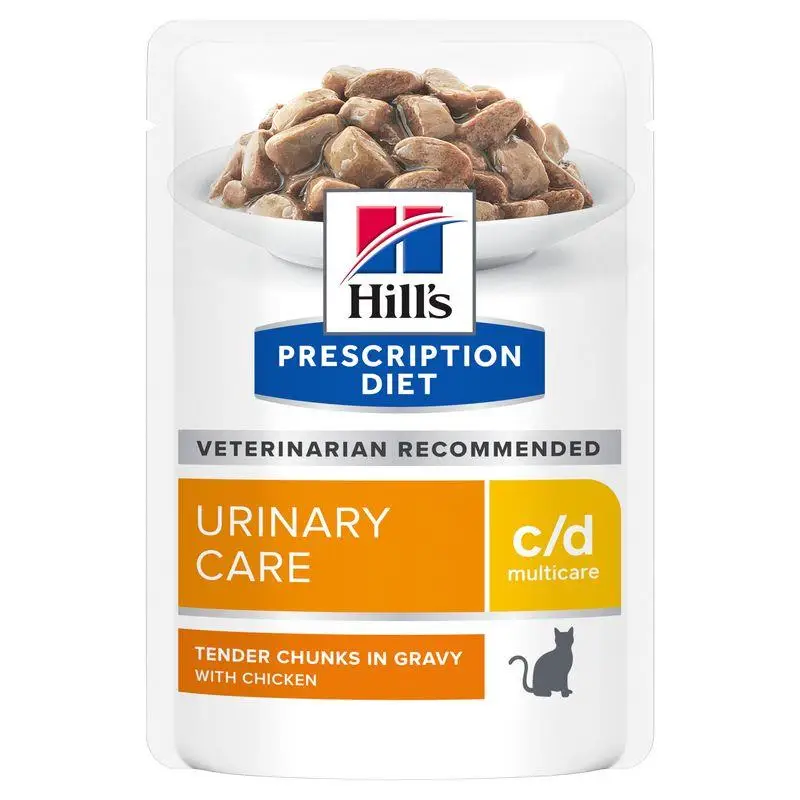 Hill'S C/D Pollo Sobre 85 g Alimento para Gatos