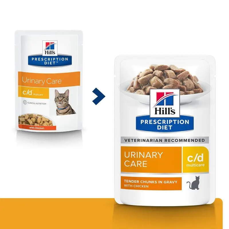 Hill'S C/D Pollo Sobre 85 g Alimento para Gatos - Image 6