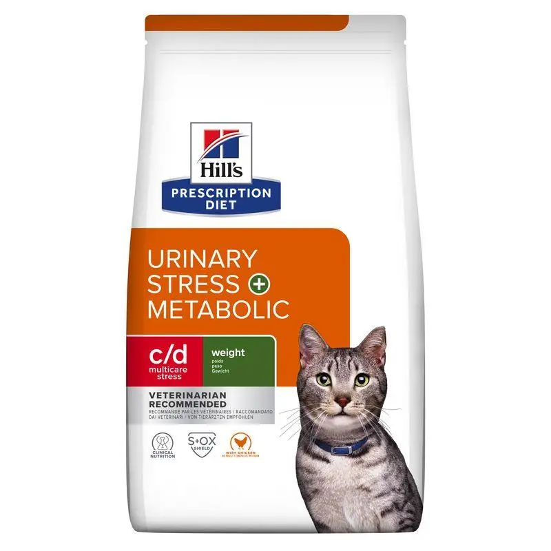 Hill'S C/D Urinary Stress + Metabolic 3 kg Alimento para Gatos