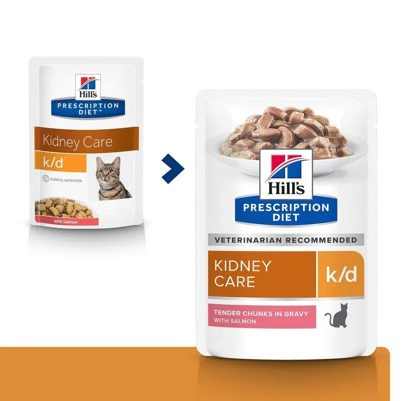 Hill'S K/D con Salmón 85 g Alimento para Gatos - Image 6