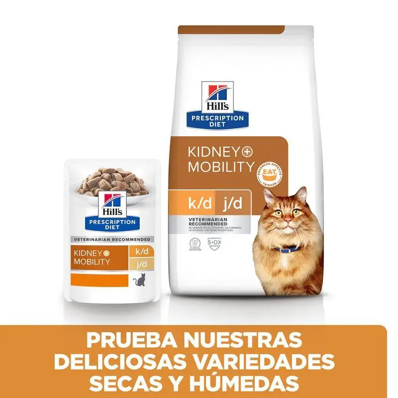 Hill'S K/D+Mobilty 85 g Alimento para Gatos - Image 3