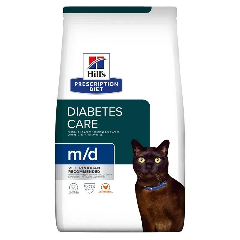 Hill'S M/D 1,5 kg - Pienso para Gatos Control de Diabetes