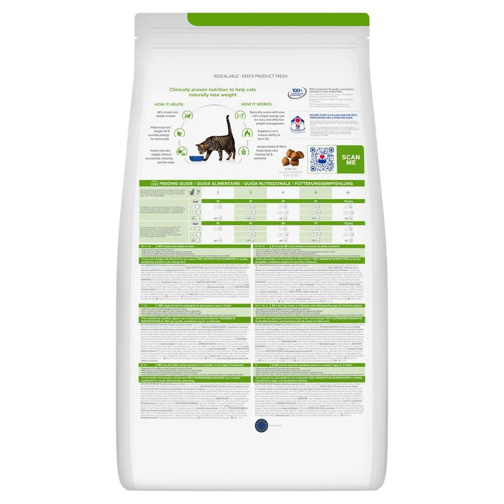 Hill'S Metabolic 1,5 kg - Weight and Diabetes Management Pienso para Gatos - Image 2