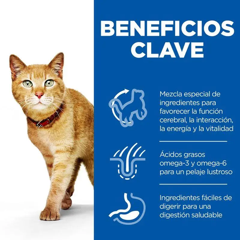 Hill'S Science Plan Senior Vitality Salmón 85 g Sobre Alimento para Gatos - Image 2