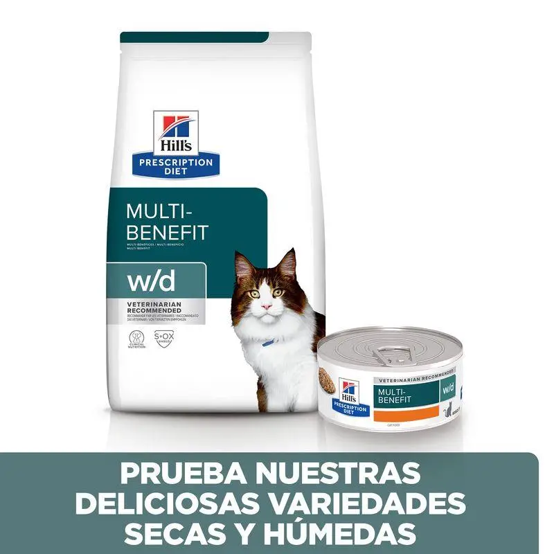 Hill'S W/D 1,5 kg Alimento para Gatos - Image 3