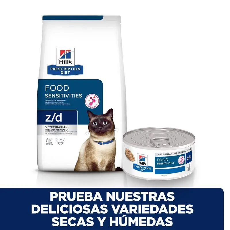 Hill'S Z/D 156 g Ultra (Hipersensibilidad Alimentaria) Alimento para Gatos - Image 3