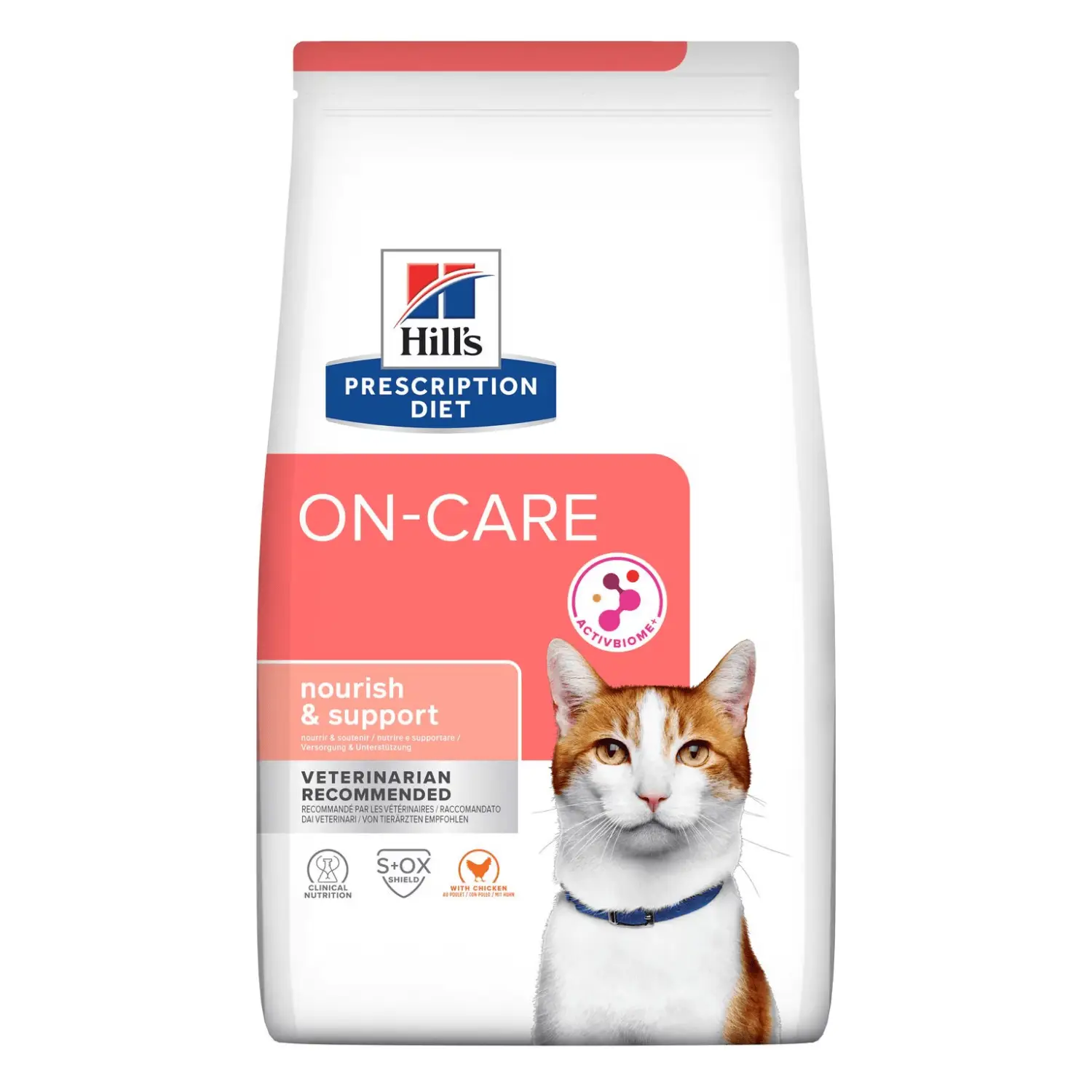 Hill'S Prescription Diet On-Care Pollo Pienso para Gatos 1,5 kg