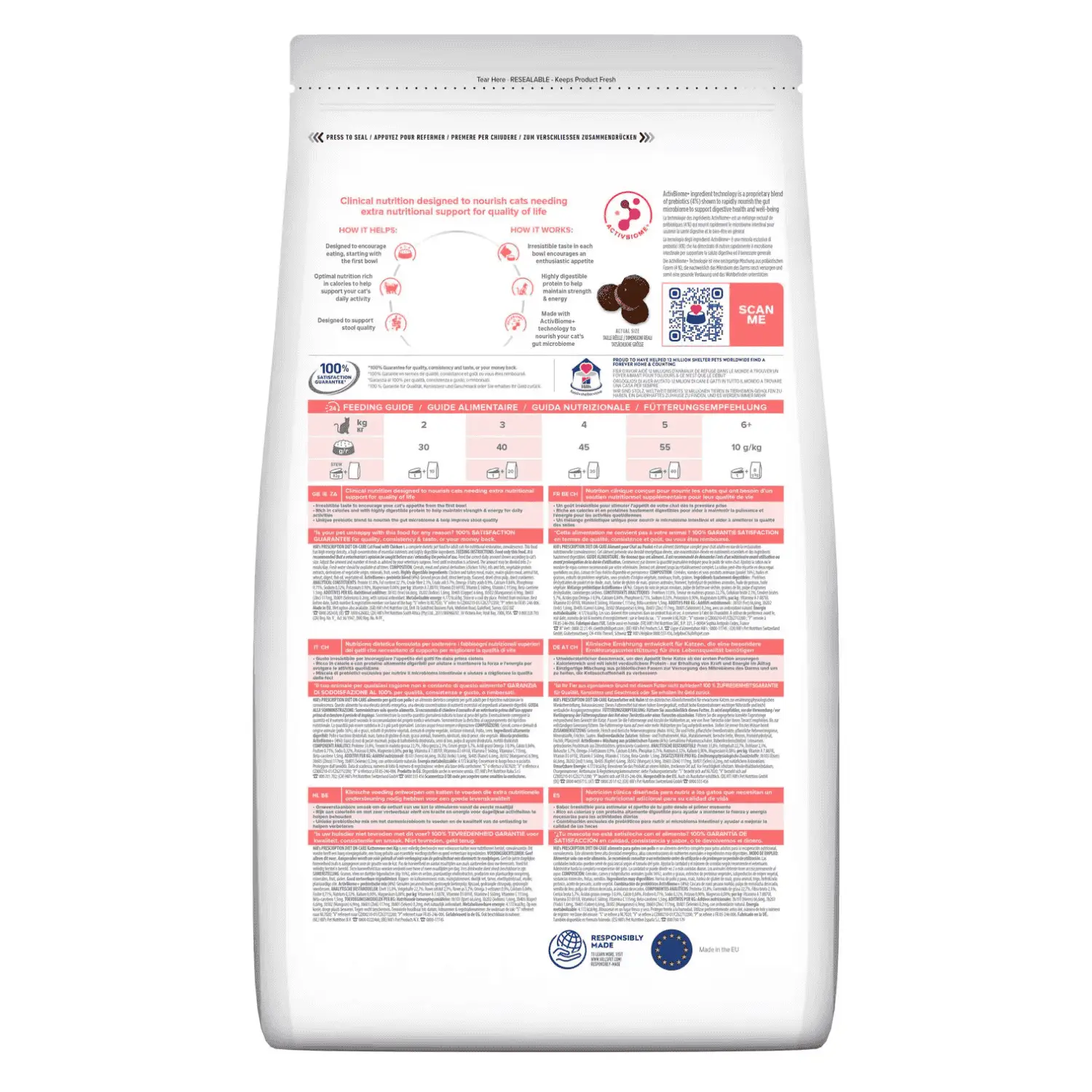 Hill'S Prescription Diet On-Care Pollo Pienso para Gatos 1,5 kg - Image 2