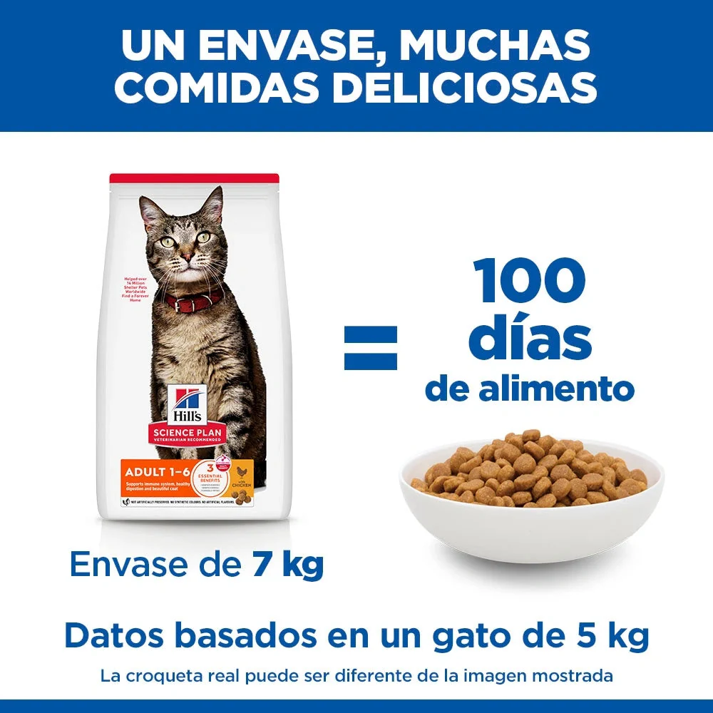 Hill's Science Plan Adult Pollo 300 g Pienso para Gatos - Image 3
