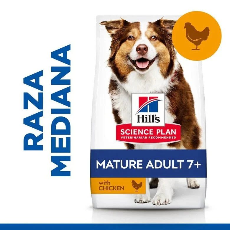 Hill's Science Plan Mature Adult 7+ Medium Pollo Pienso para Perros - Image 3