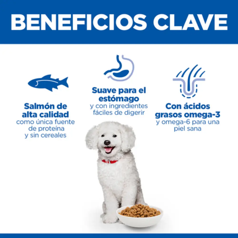 Hill'S Science Plan Adult Hypoallergenic Small y Mini Salmón y Atún 1,5 kg Alimento para Perros - Image 2