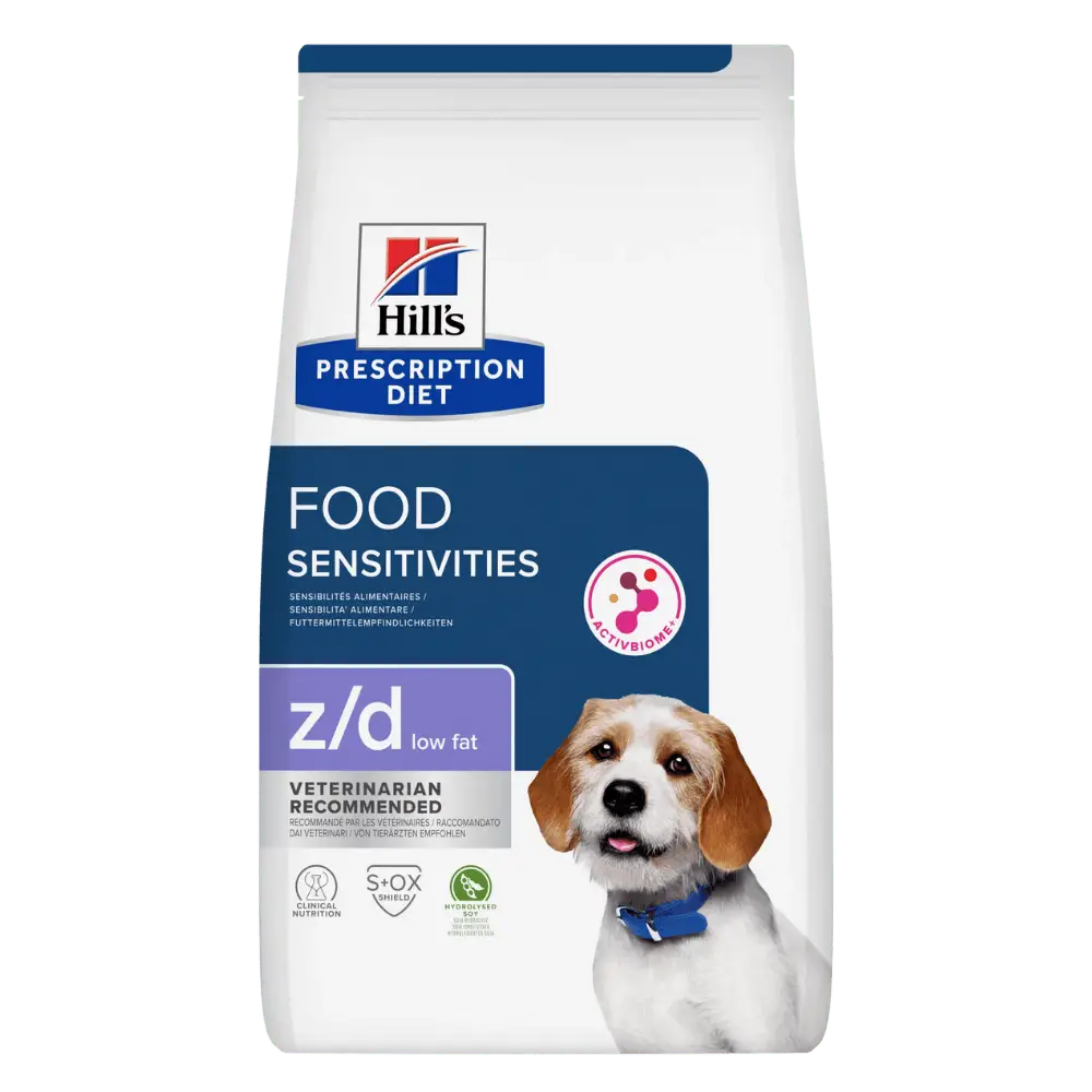 Hill'S Z/D Low Fat Soja Pienso para Perros con Hipersensibilidad Alimentaria