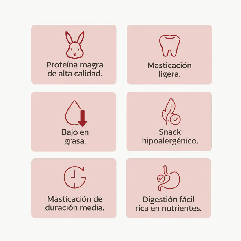Hobbitalf Orejas de Liebre 3 uds Snack Natural para Perros - Image 3