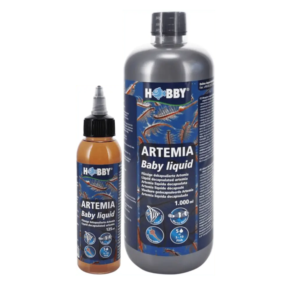 Hobby Artemia Baby Liquid Alimento Líquido a base de Artemia Salina y Zooplancton