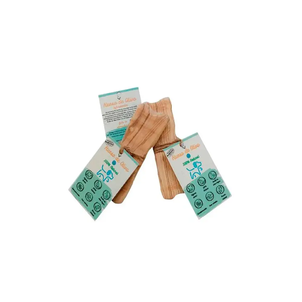 Hobbitalf Hueso de Madera de Olivo Snack Natural para Morder para Perros - Image 2