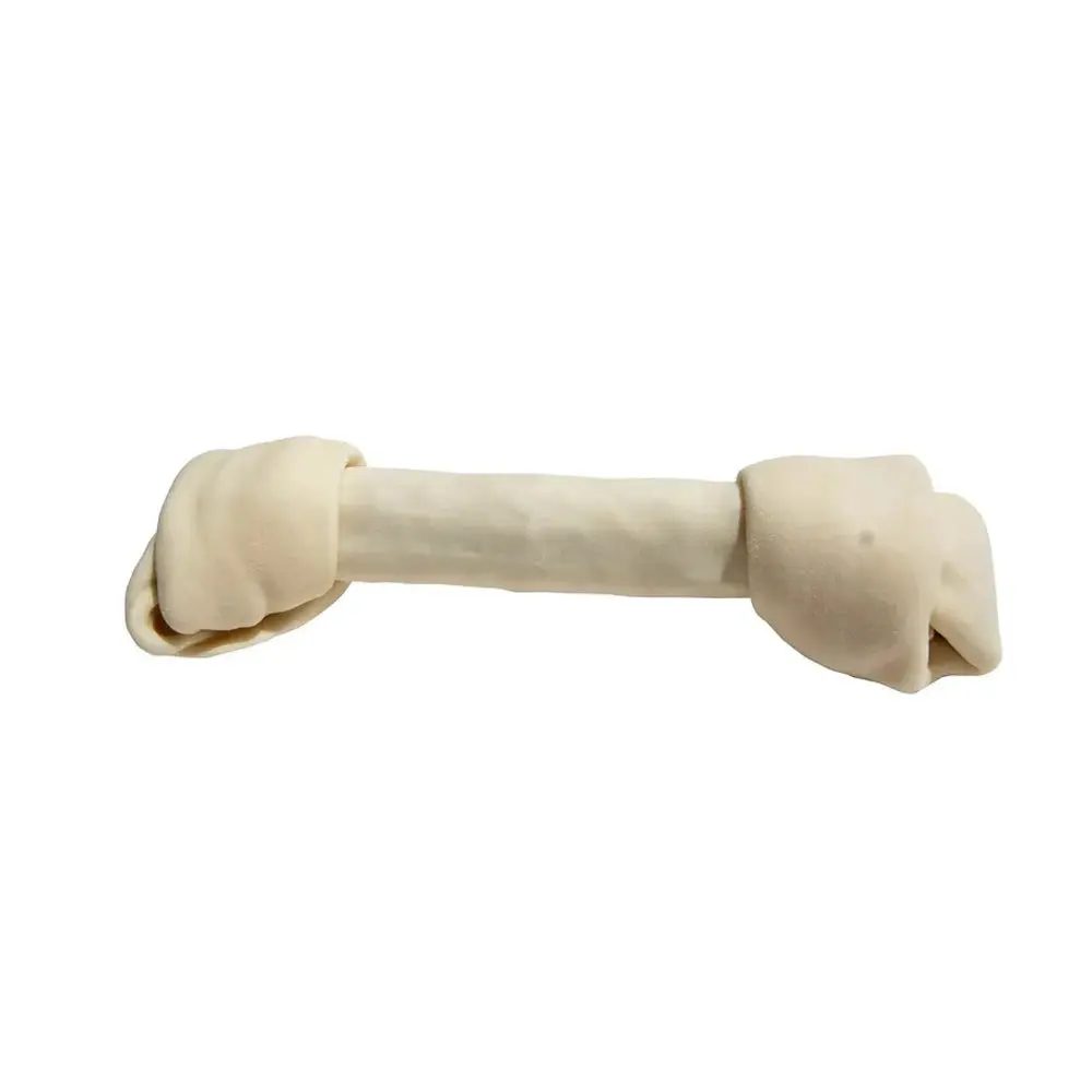 Hobbitalf Hueso de Piel con Flúor Snack para Perros 25 cm