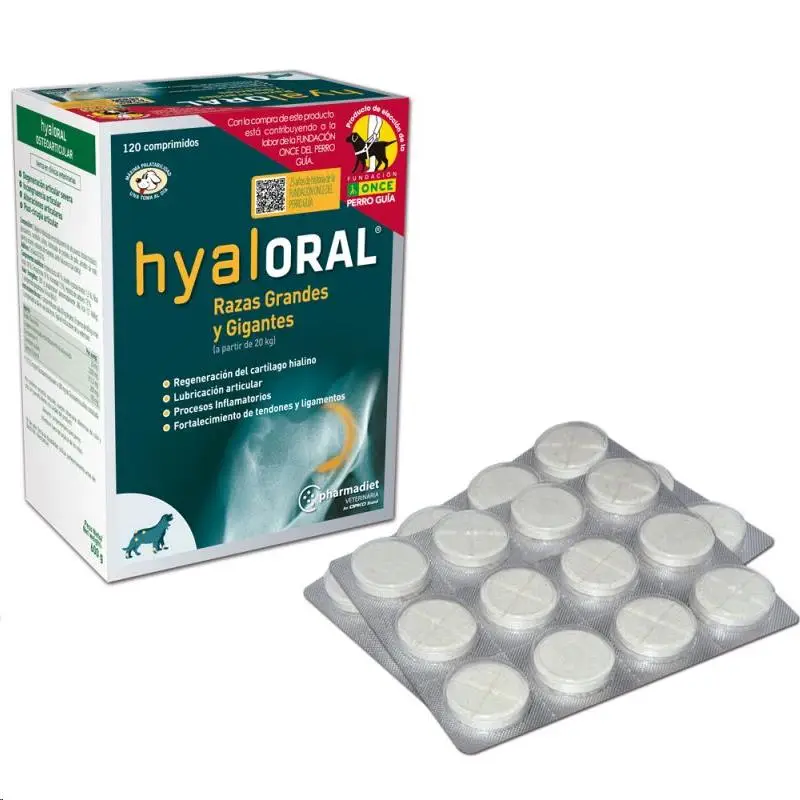 Hyaloral Razas Grandes 120 uds (Articulaciones)