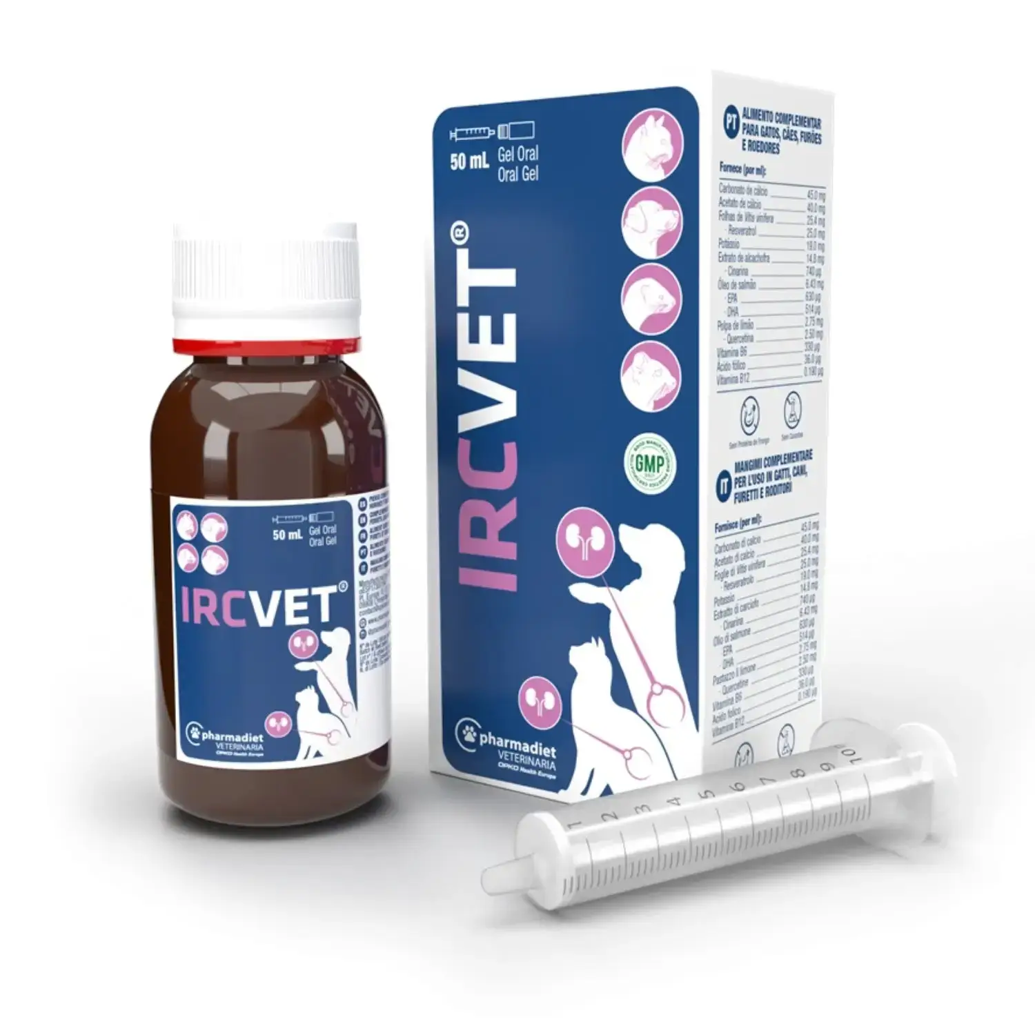 Ircvet Gel 50 ml. Perros y Gatos(Urinario)
