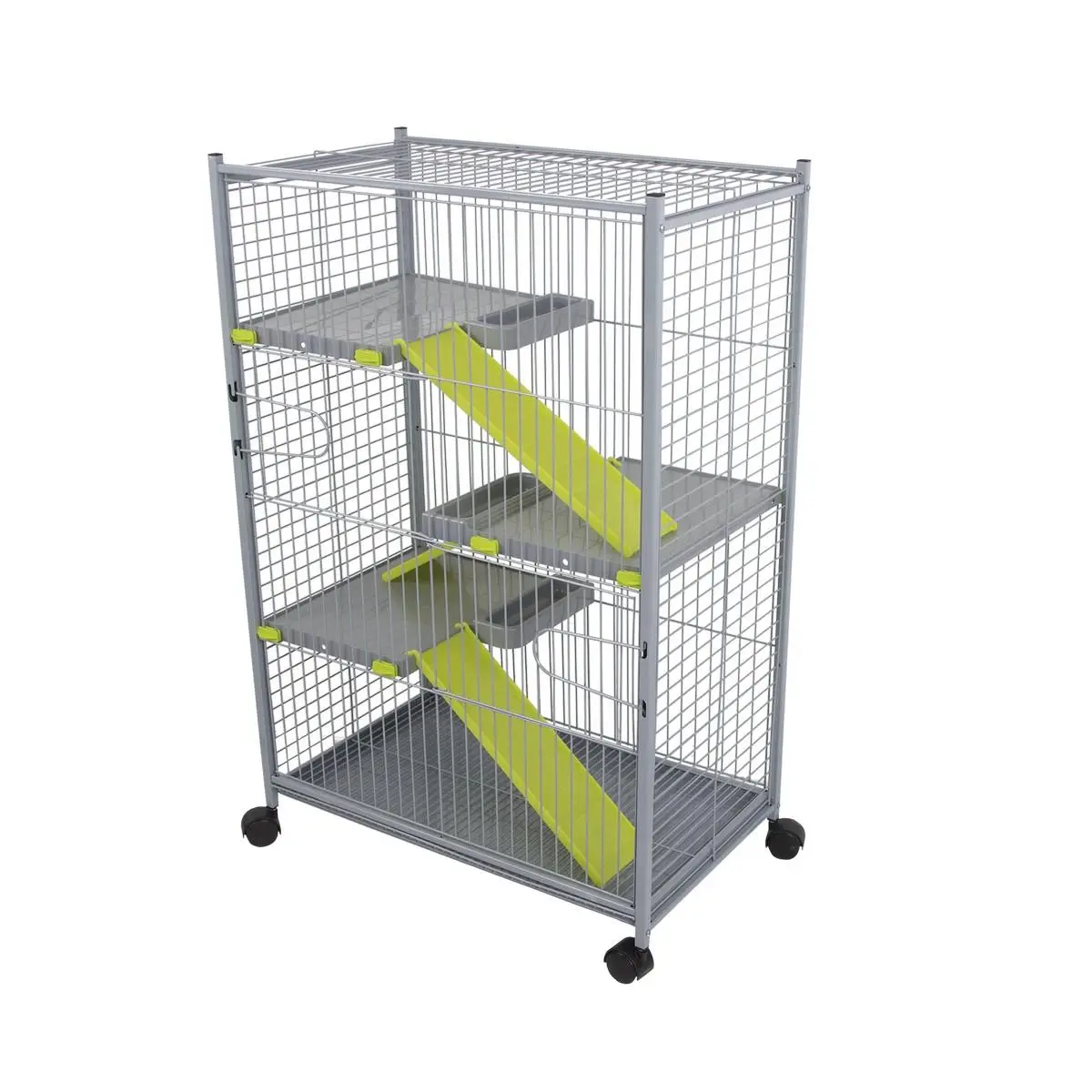 Jaula Chinchilla 492 g Gris (70X41X106,5 Cm)