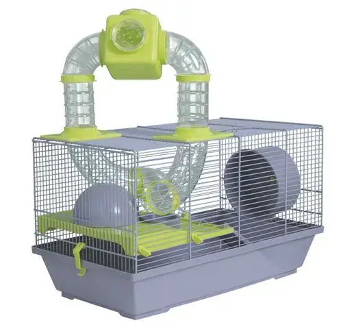 Jaula Hamster Ruso 167 Gris (50X28X32 cm)