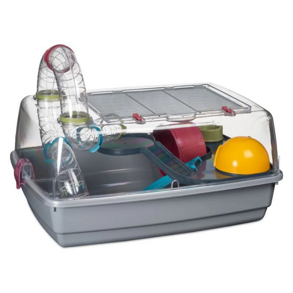Jaula Hamster Ruso 183 Gris