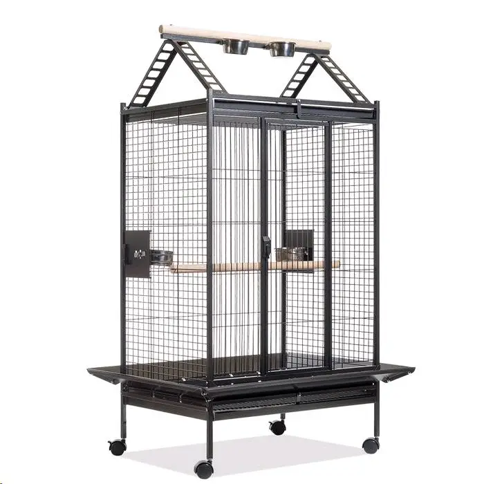 Jaula Loro 100 X 79 X 170 Cm Gris 893 Voltrega